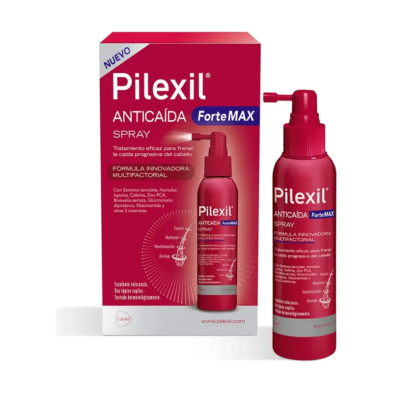 Pilexil Forte Max Anticaída Spray 120 ml