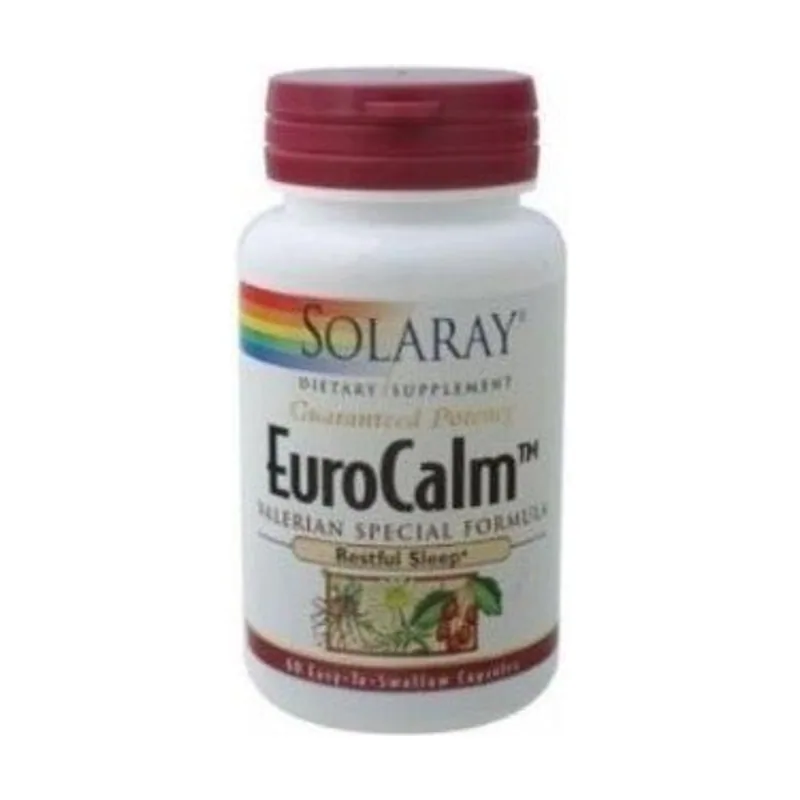 Solaray Eurocalm 60 Cápsulas