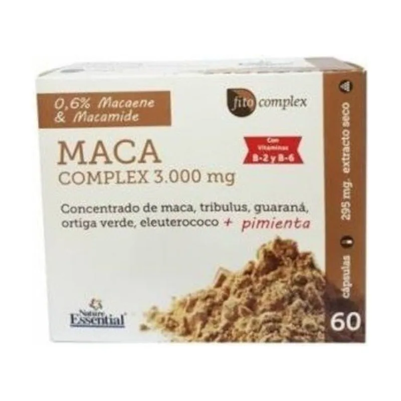 Nature Essential Maca Complex 3000 mg 60 Comprimidos