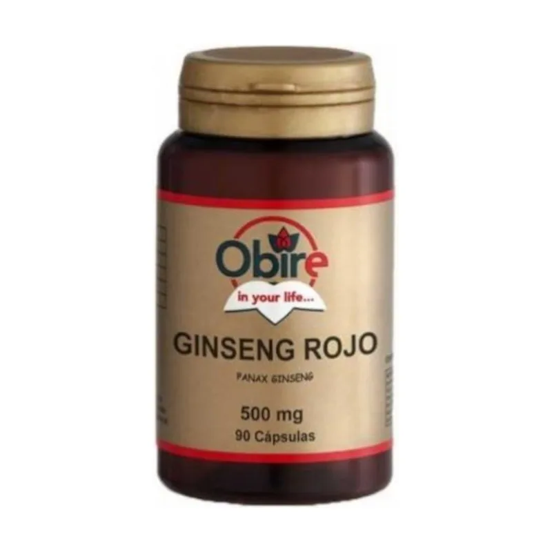 Obire Ginseng Rojo 500 mg 90 Cápsulas