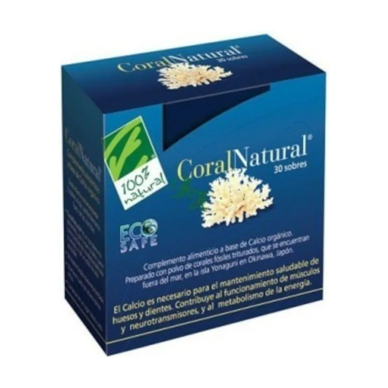 100% Natural Coral Natural 1,5 g 30 Sobres