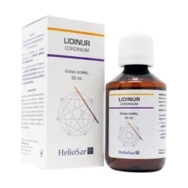 Heliosar Lidinur Cordinium Gotas 50 ml