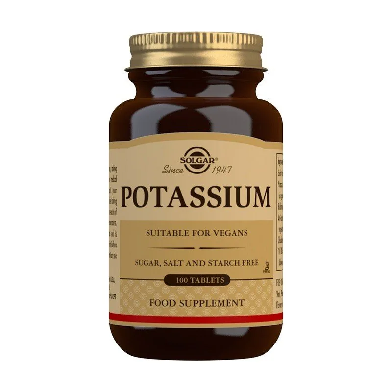 Solgar Potasio Gluconato 99mg 100 comprimidos