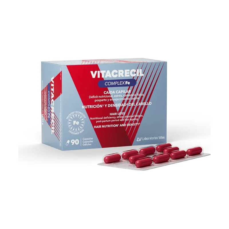 Vitacrecil Complex Fe Cápsulas 90