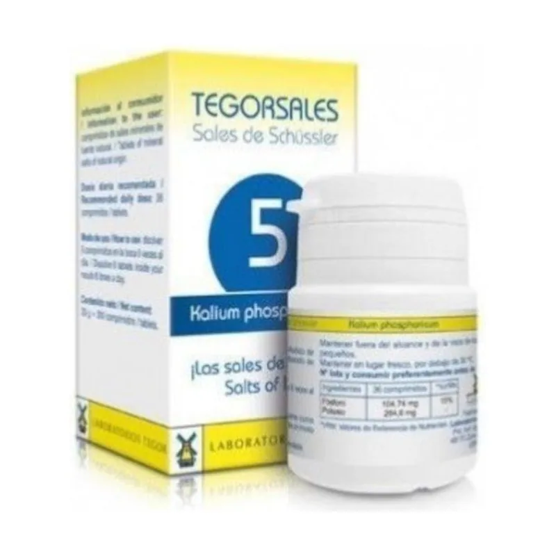 Tegor Tegorsales 5 Fosfato de Potasio 350 Comprimidos