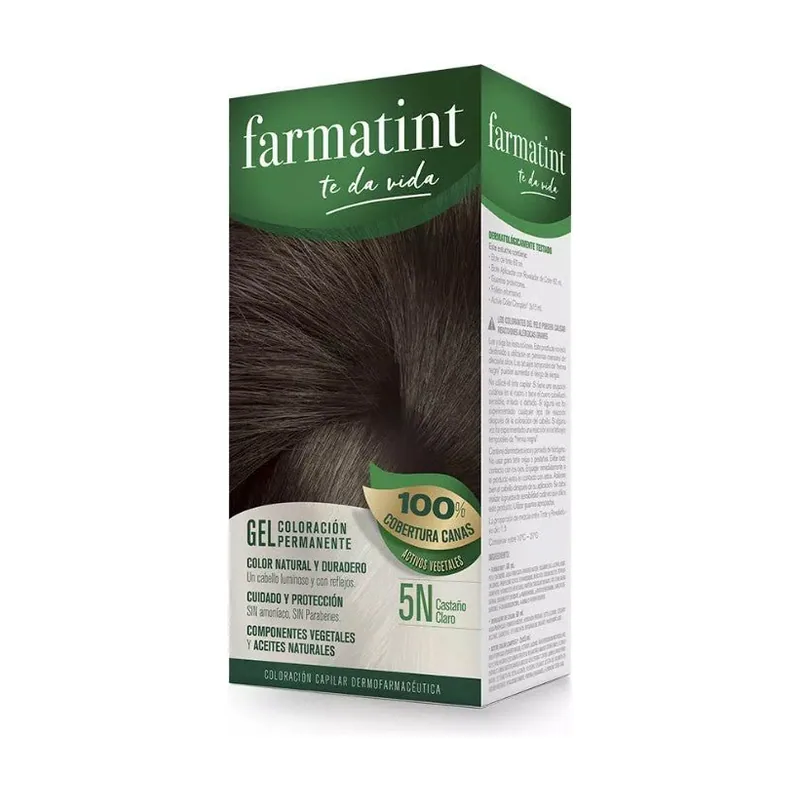 Gel Coloración 5N Castaño