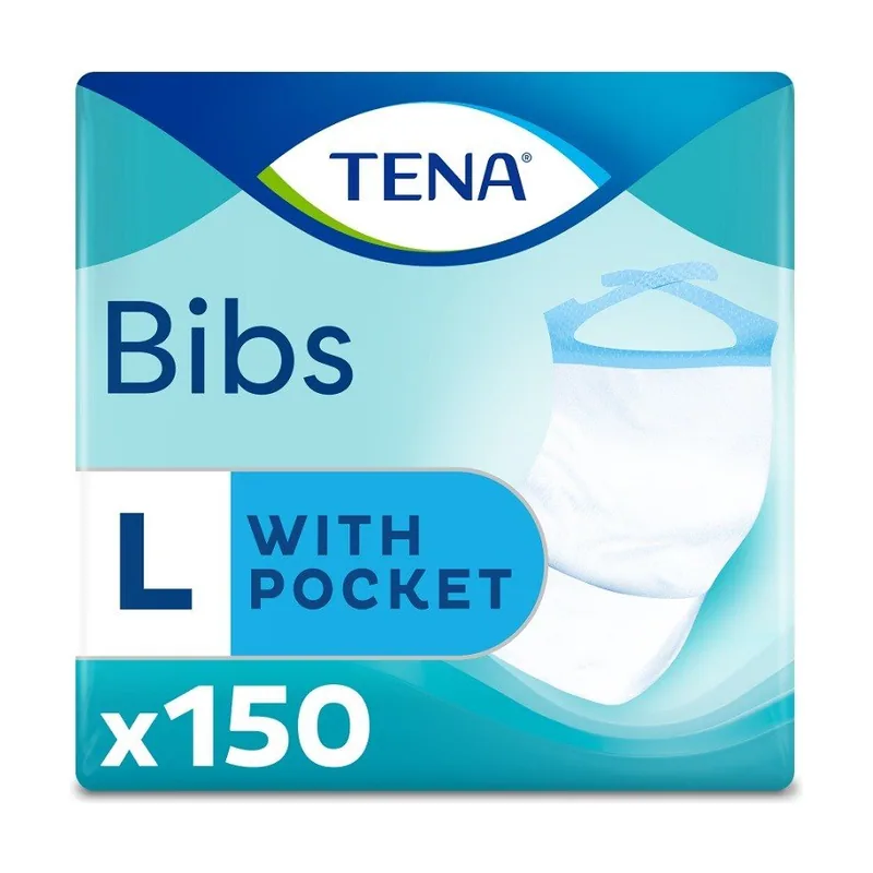 Bibs Babero Adulto Desechable Talla L 150uds