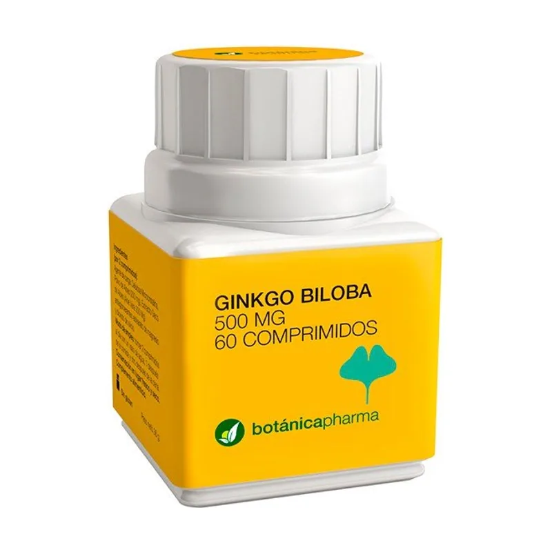 BotánicaPharma Ginkgo Biloba 500MG 60 Comprimidos