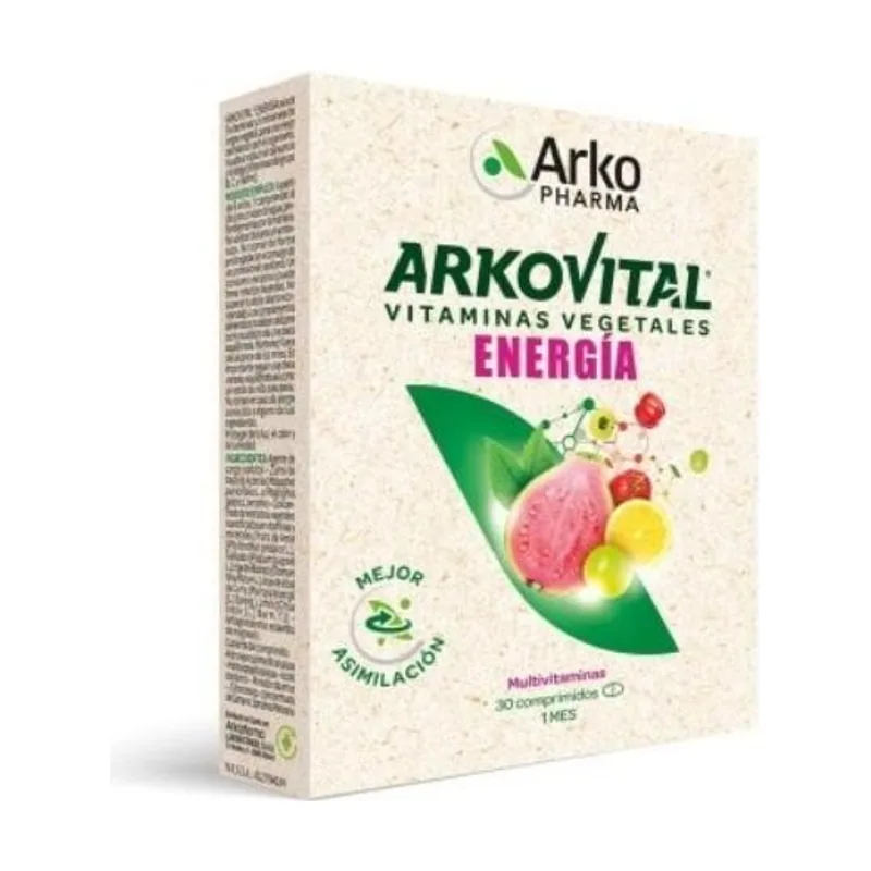 Arkopharma ARKOVITAL Pura Energía Multivitaminas 30 Cápsulas