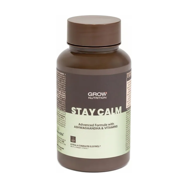 Grow Nutrition Stay Calm Suplemento Relajación 60 Cápsulas