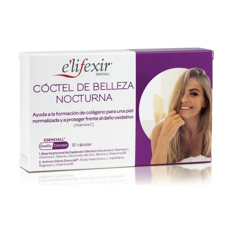 Elifexir Esenciall Cóctel de Belleza Nocturno 30 cápsulas