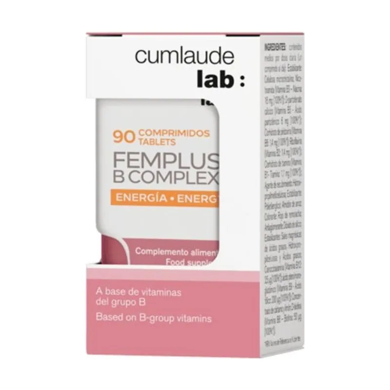 Cumlaude LAB Femplus B Complex Energía 90 Comprimidos