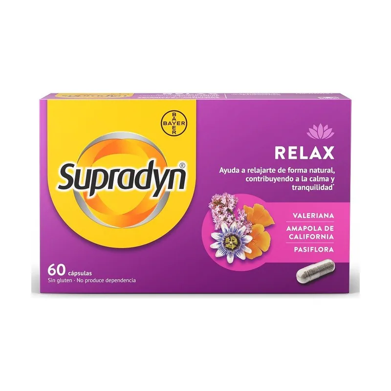 Supradyn Relax 60 cápsulas