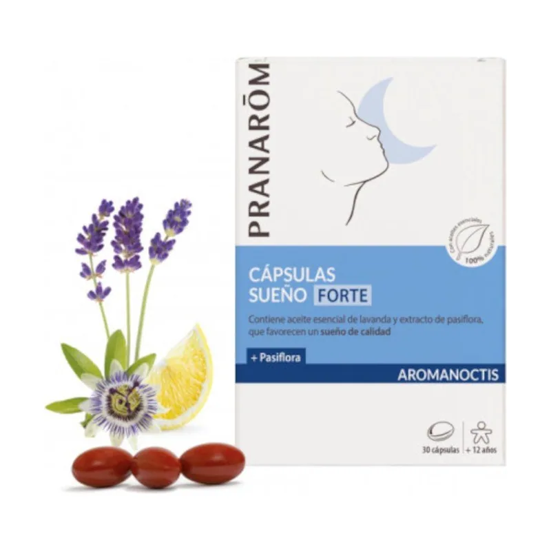 Pranarom Aromanoctis Sueño y Relajación 30 Cápsulas