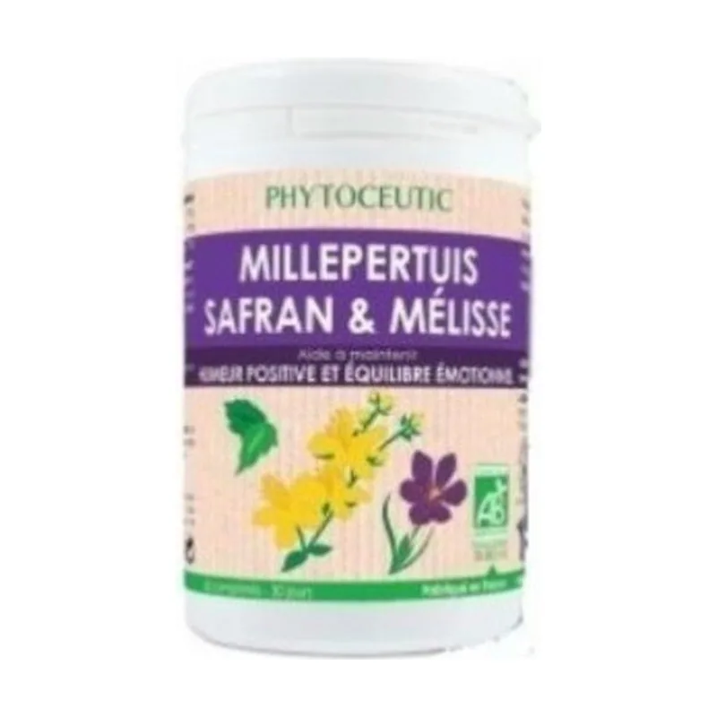 Phytoceutic Hipérico + Azafrán + Melisa 60 Comprimidos