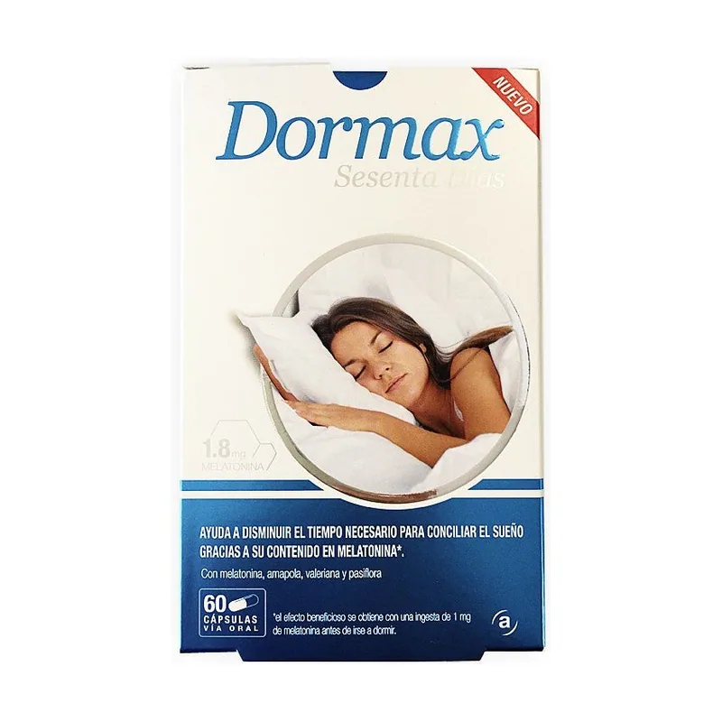 Actafarma Dormax 60 días. 60 caps.