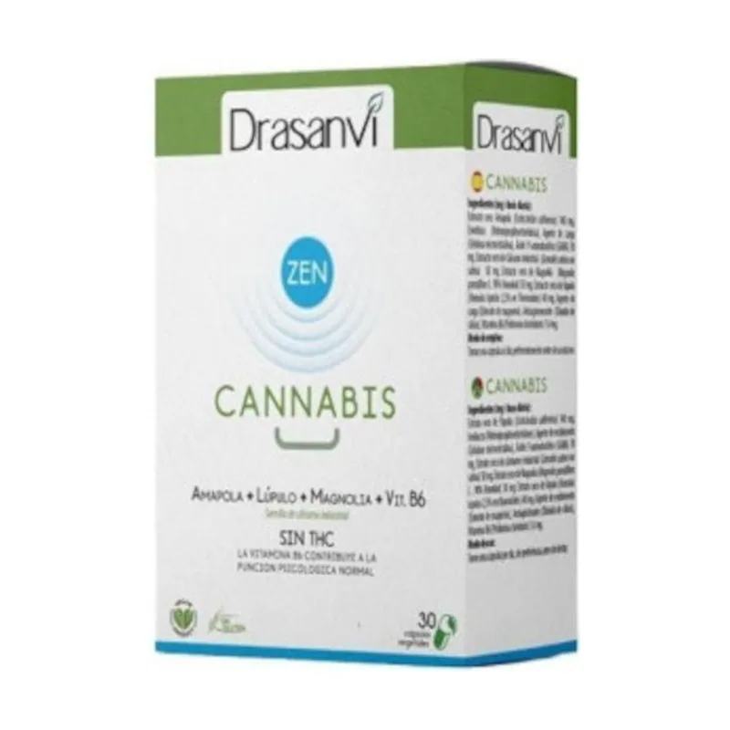 Drasanvi Cannabis Zen Azul 30 Cápsulas