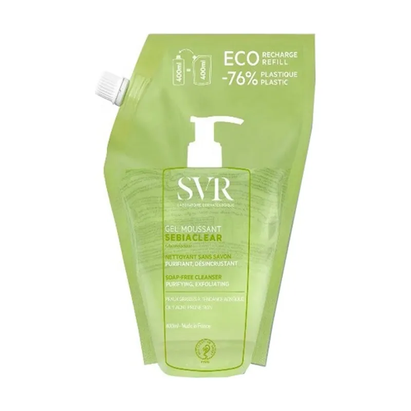 Sebiaclear Gel Moussant Eco-Pack 400 ml