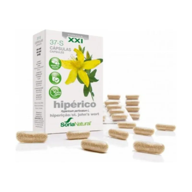 Soria Natural XXI 37-S Hipérico 30 Cápsulas