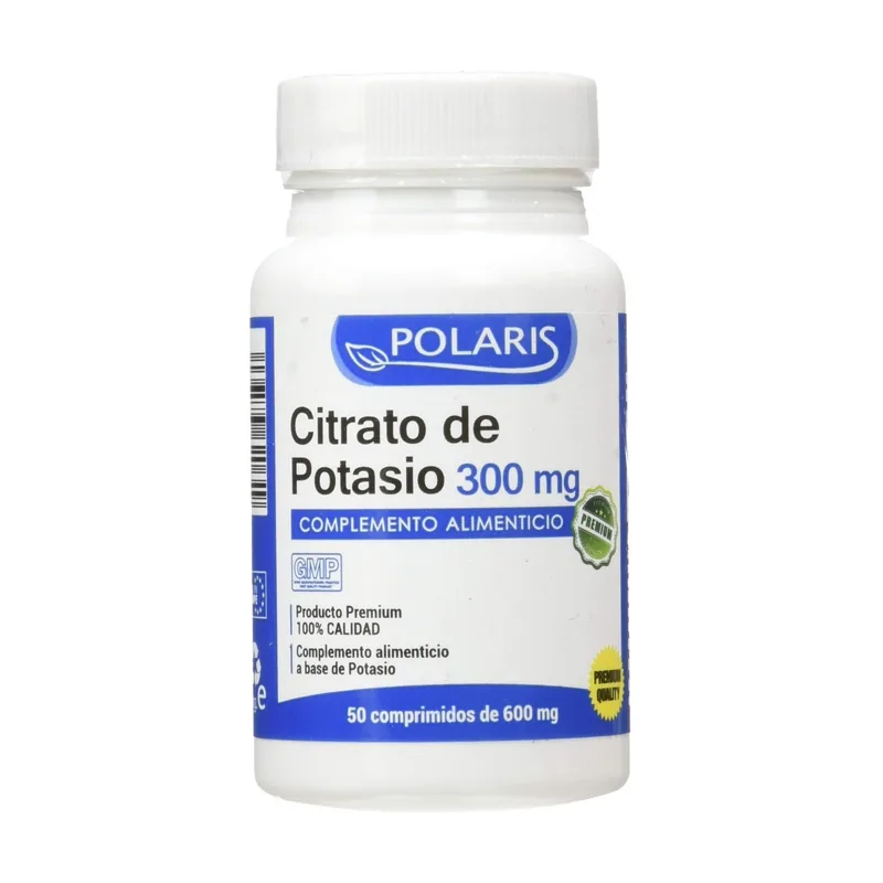 Polaris Citrato de Potasio 300 mg 50 Comprimidos