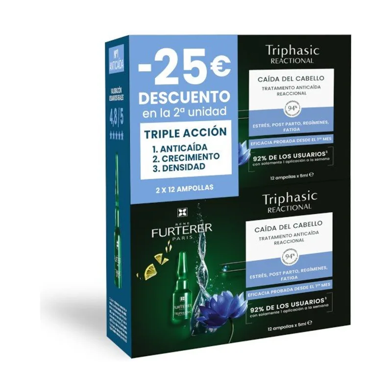 Rene Furterer Triphasic Reaccional 2x12 Ampollas