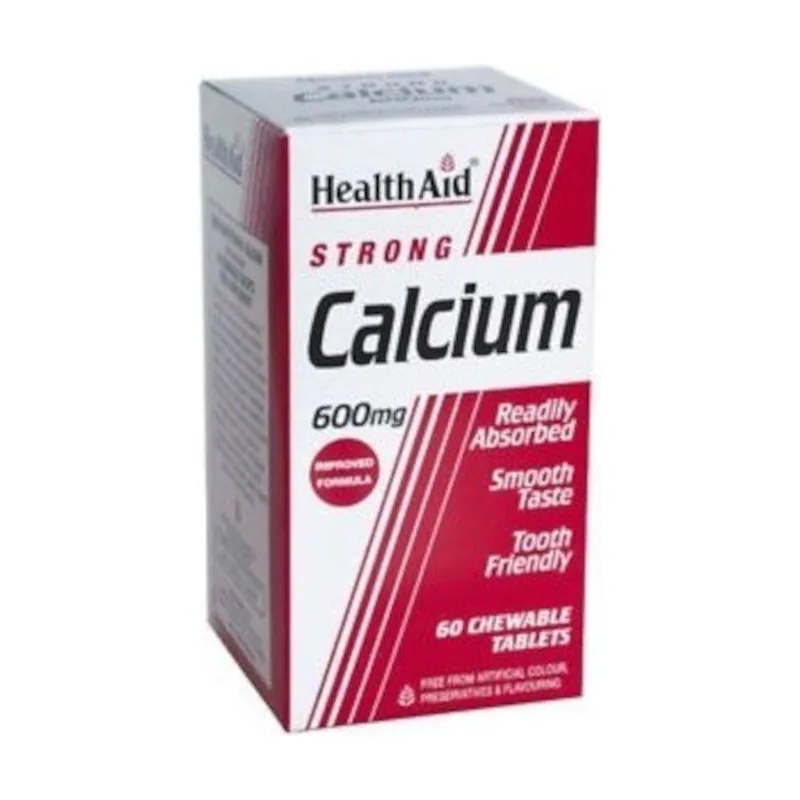 Health Aid Calcio 600 mg 60 Comprimidos
