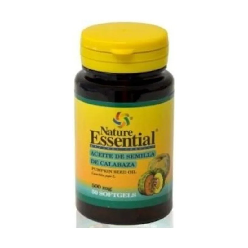 Nature Essential Aceite Semilla Calabaza 500 mg 50 Perlas