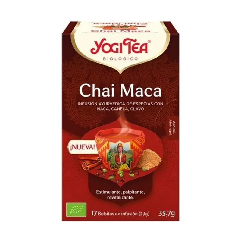 Yogi Tea Maca Chai Organic 17 Sobres