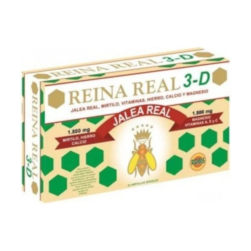 Robis Reina Real 3D 20 Ampollas