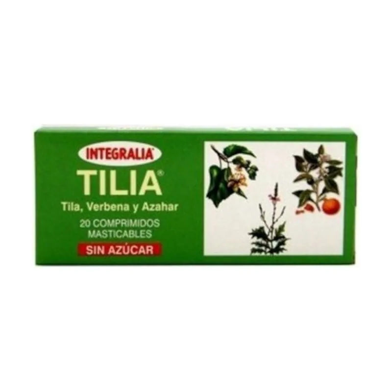 Integralia Tilia 20 Comprimidos Masticables