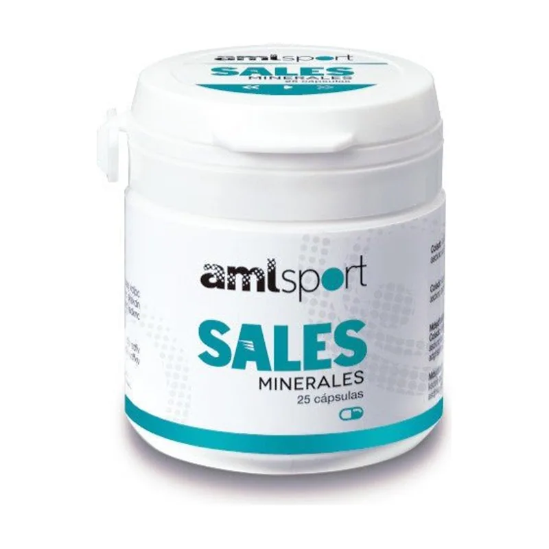 Amlsport AML Sport Sales Minerales 25 caps Ana María Lajusticia