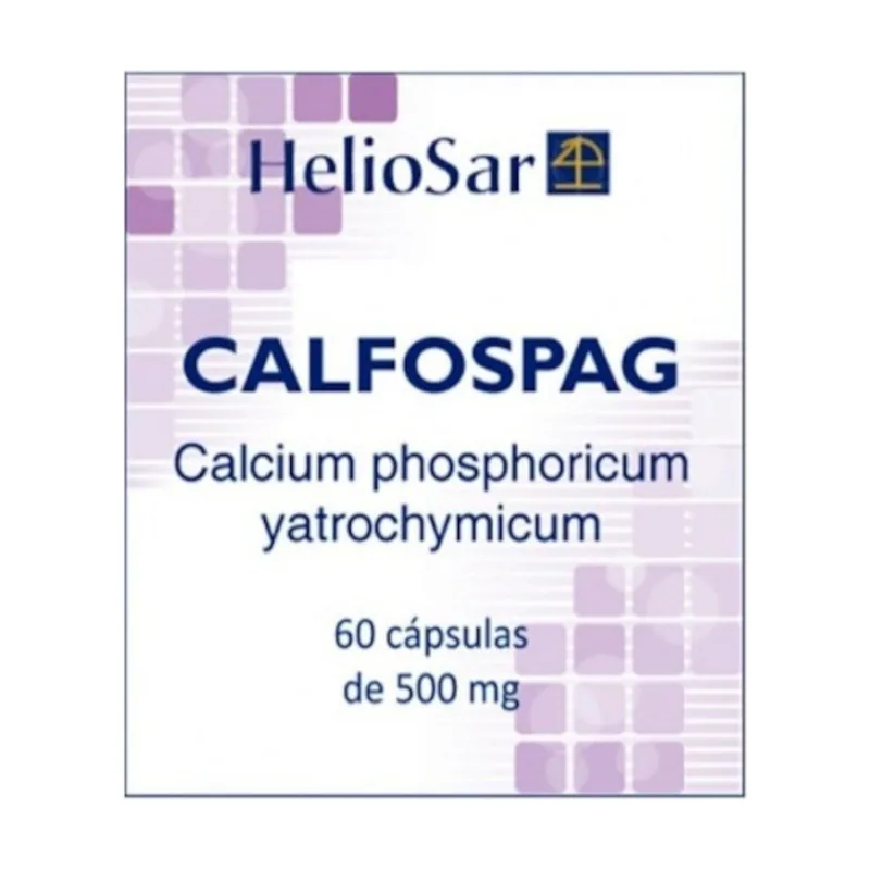 Calfospag Calcium Phosphoricum 60 Cápsulas