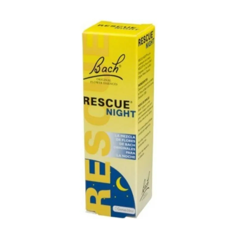 Bach Rescue Rescate Noche Gotas 20 ml