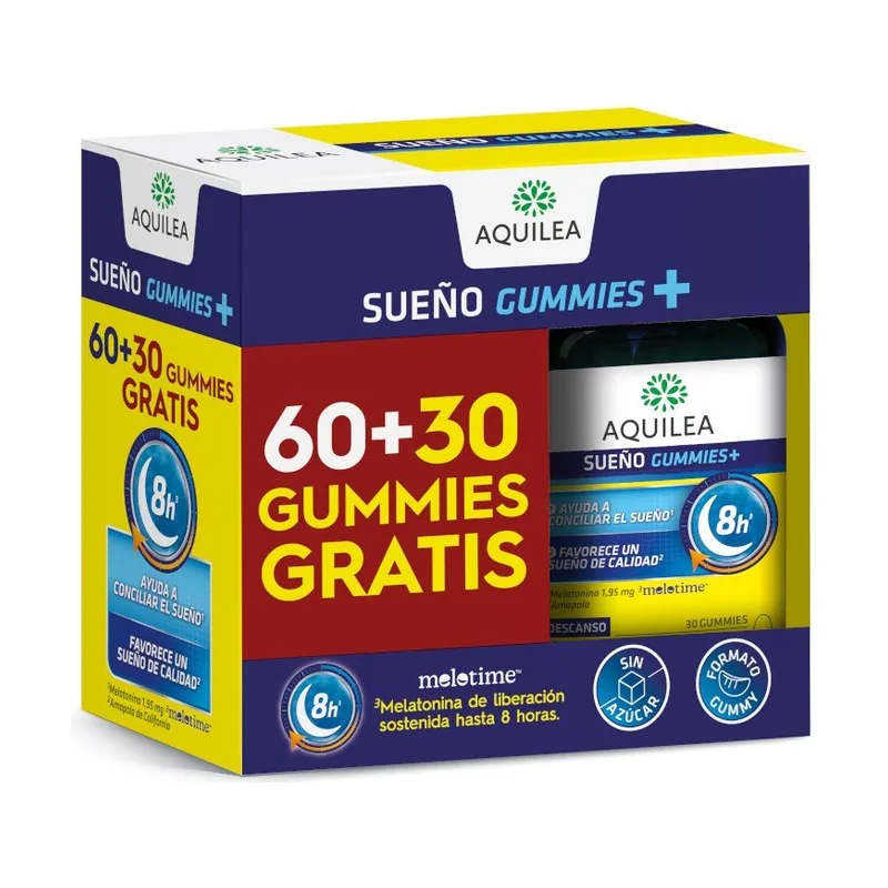 Aquilea Sueño Gummies Pack 60 + 30