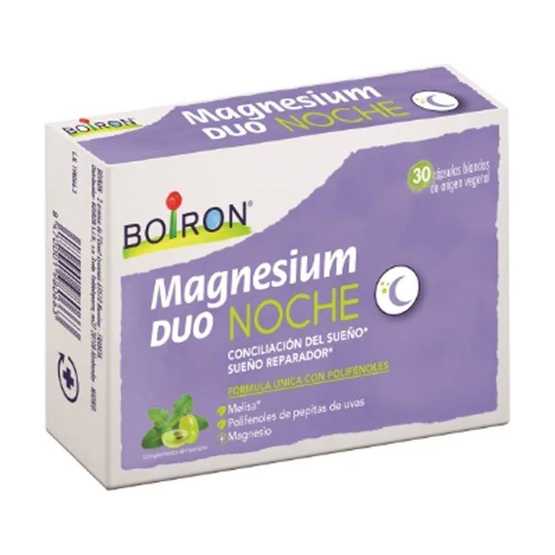 Boiron Magnesium Duo Noche 30 cápsulas