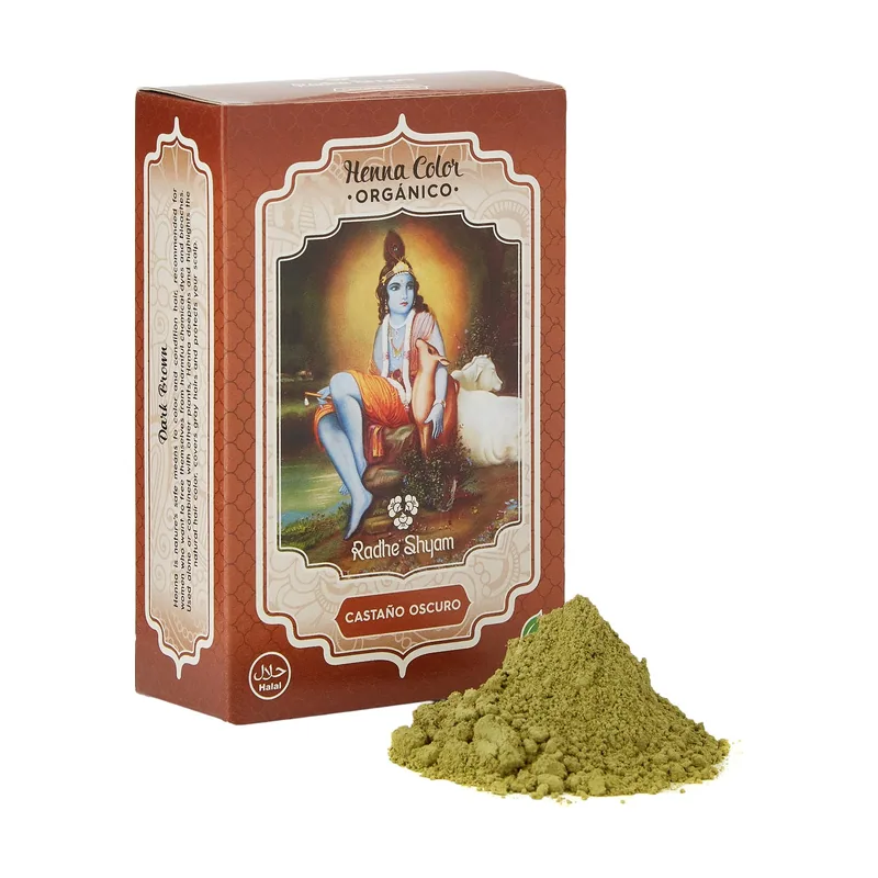 Henna Castaño Oscuro Polvo 100 g
