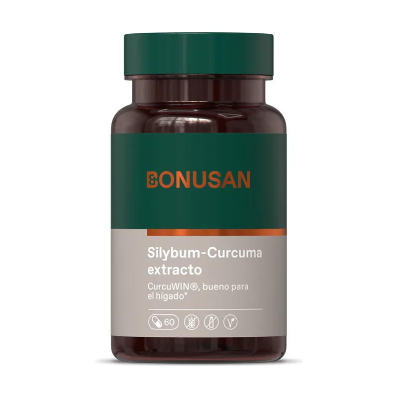 Bonusan Silybum-Cúrcuma Extracto 60 Cápsulas
