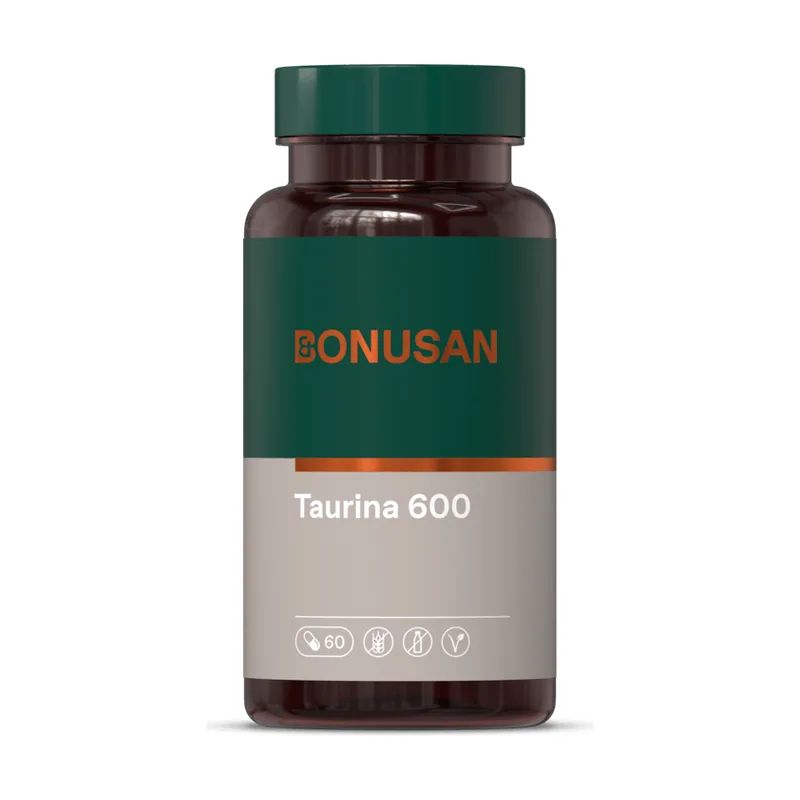 Bonusan Taurina 600 Mg 60 Cápsulas