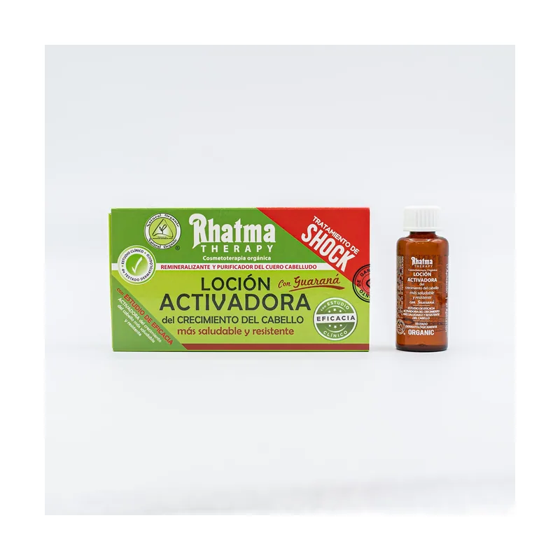 Rhatma Terapy Locion Activadora Crecimiento Shock 25ml x 4viales