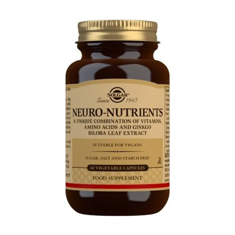 Solgar Neuro Nutrientes 60 cápsulas