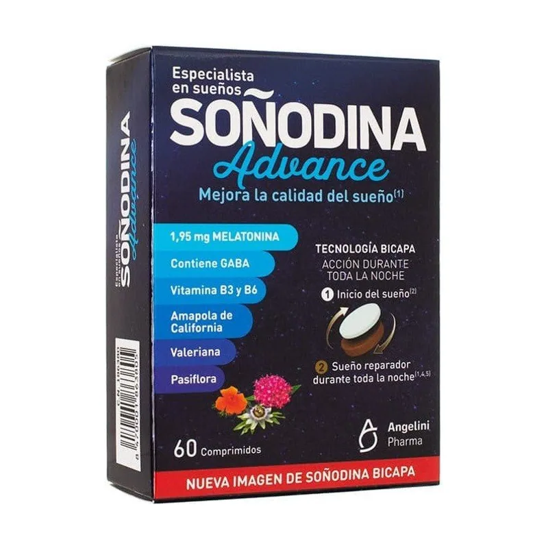 Soñodina Advance 60 comprimidos bicapa