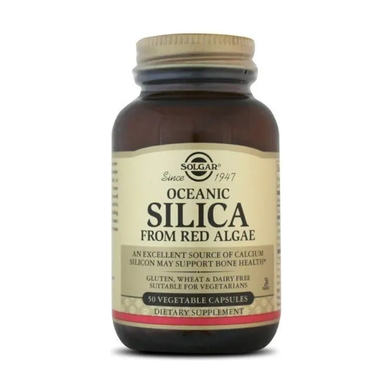 Solgar Sílice Oceánico 25 mg 50 cápsulas vegetales