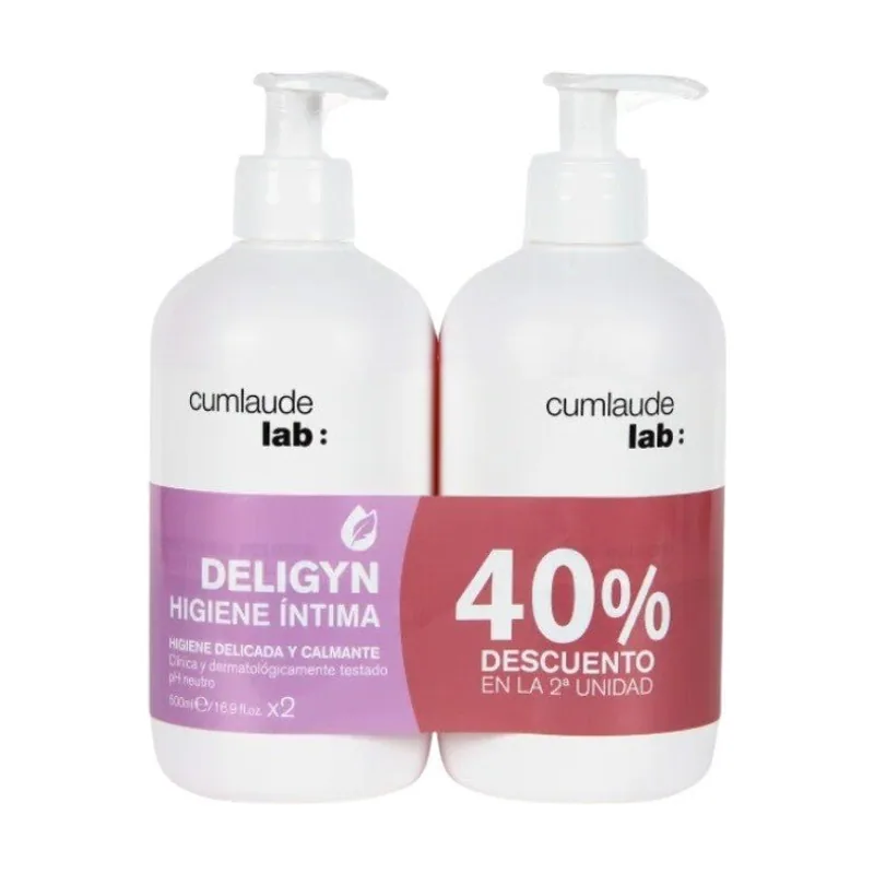 Cumlaude LAB Deligyn Higiene Íntima Duplo 2x500ml