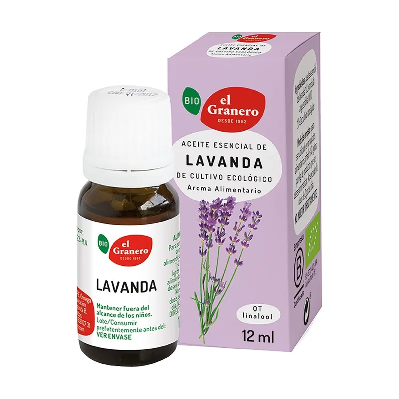 El Granero Integral Aceite Esencial de Lavanda Bio 12 ml