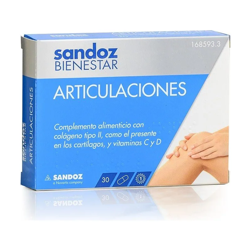 Sandoz Bienestar Articulaciones 30 Cápsulas