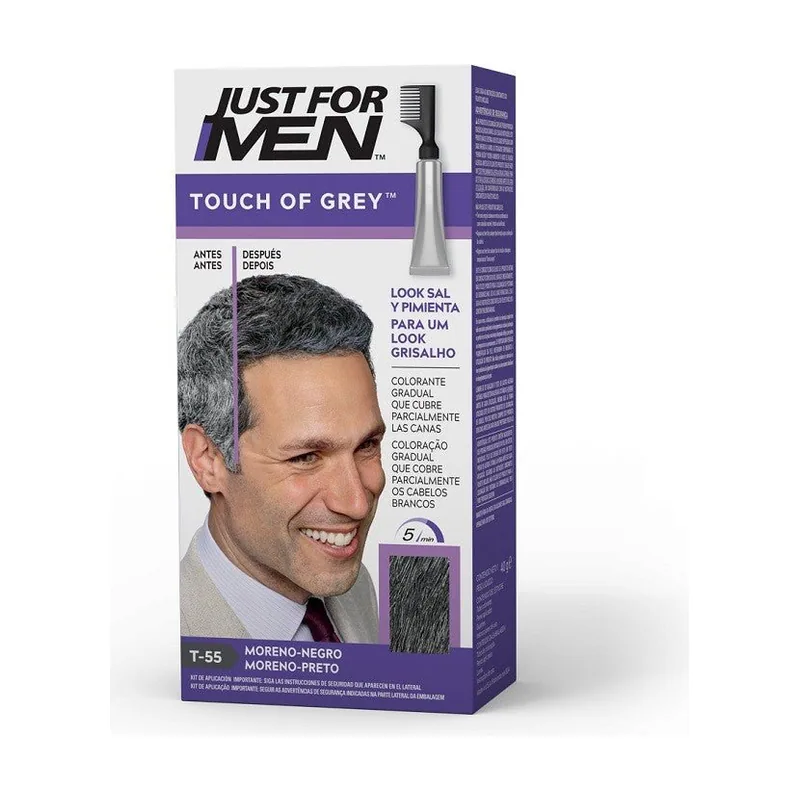 Just for Men Touch of Grey Moreno-Negro T-55