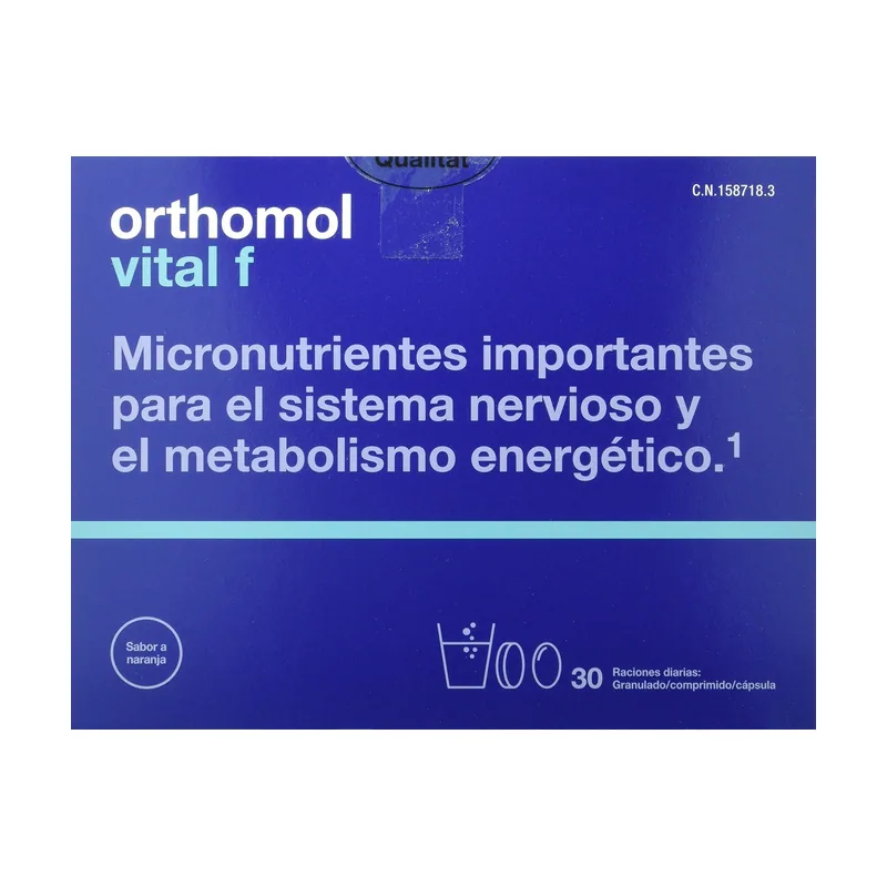 Orthomol Vital F Bebible 30 Viales