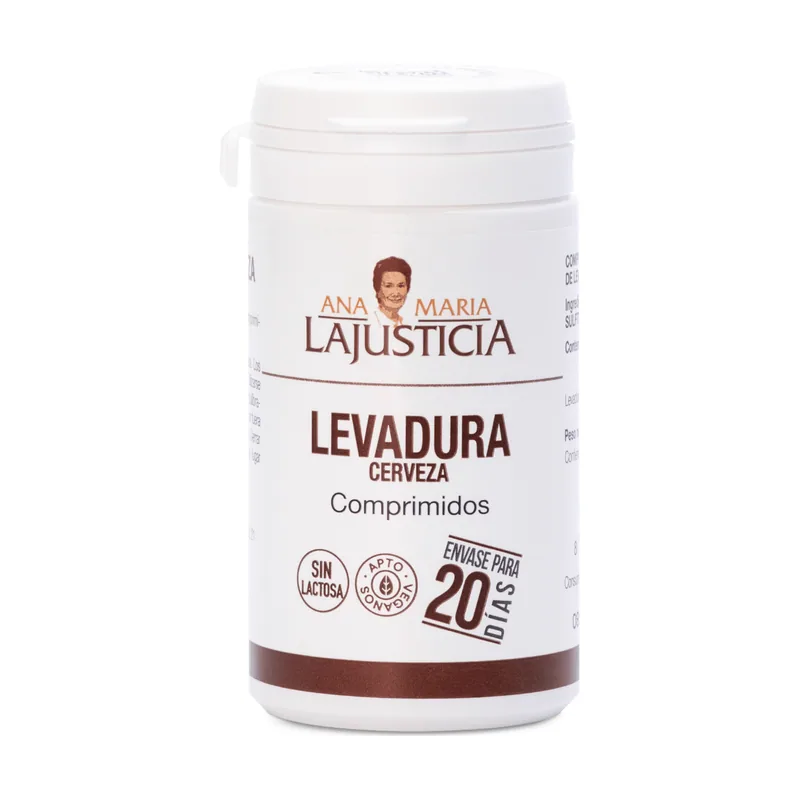 ANA Maria Lajusticia Levadura Cerveza 80 Comprimidos