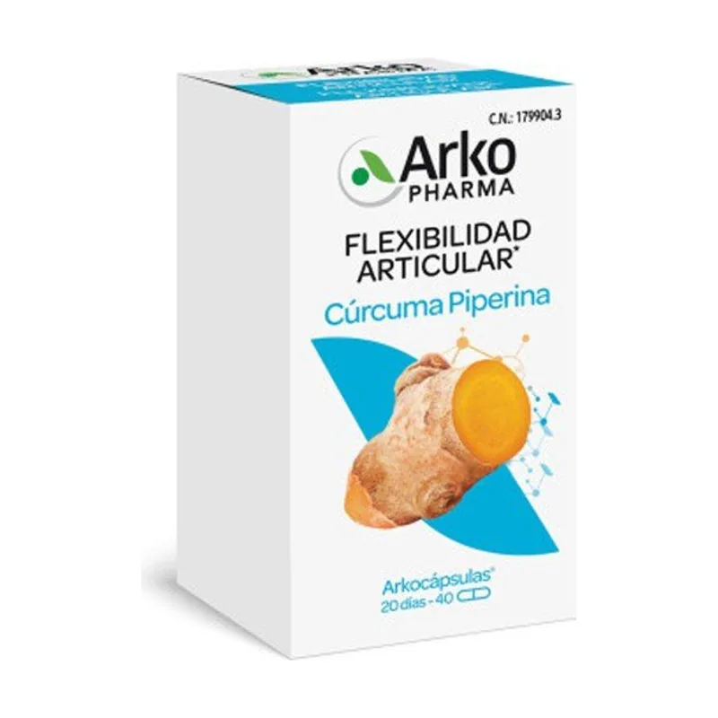 Arkopharma ARKOCÁPSULAS CÚRCUMA 40 cápsulas