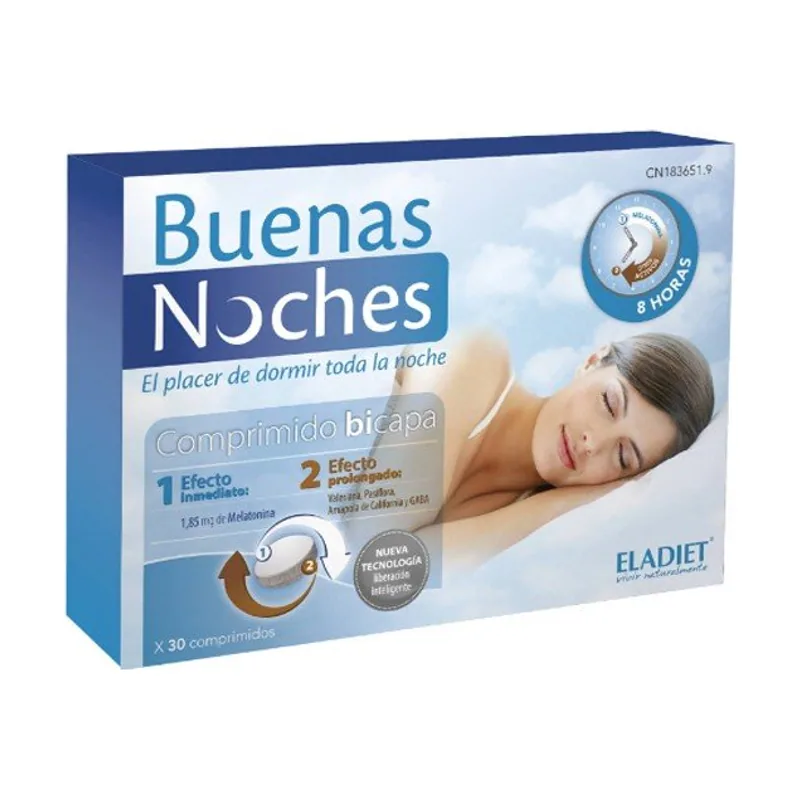 Eladiet Buenas Noches 30 comprimidos